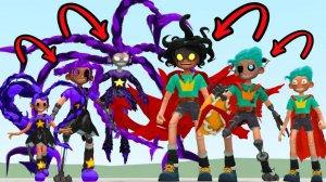 НОВАЯ ЭВОЛЮЦИЯ ЛИЛИ ЛАВБРЕЙДС ПРОТИВ ЭВОЛЮЦИИ РОРИ ЛАВКЕЙП POPPY PLAYTIME 6 В Garry's Mod