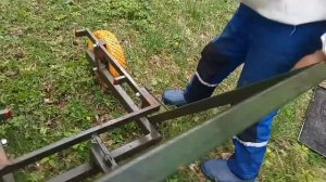 Размеры самодельной пасечной тележки