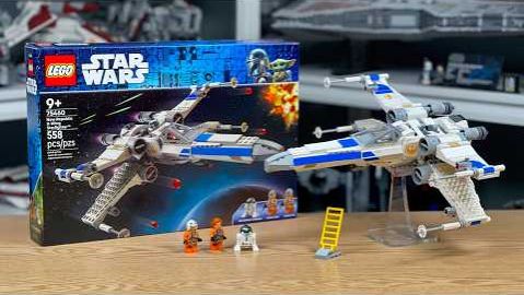 У этого набора есть одна большая проблема🙁  Обзор истребителя X-wing «Новая Республика» ЛЕГО Star W