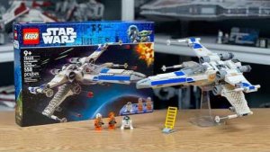 У этого набора есть одна большая проблема🙁  Обзор истребителя X-wing «Новая Республика» ЛЕГО Star W