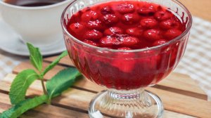 Вишневое желе
