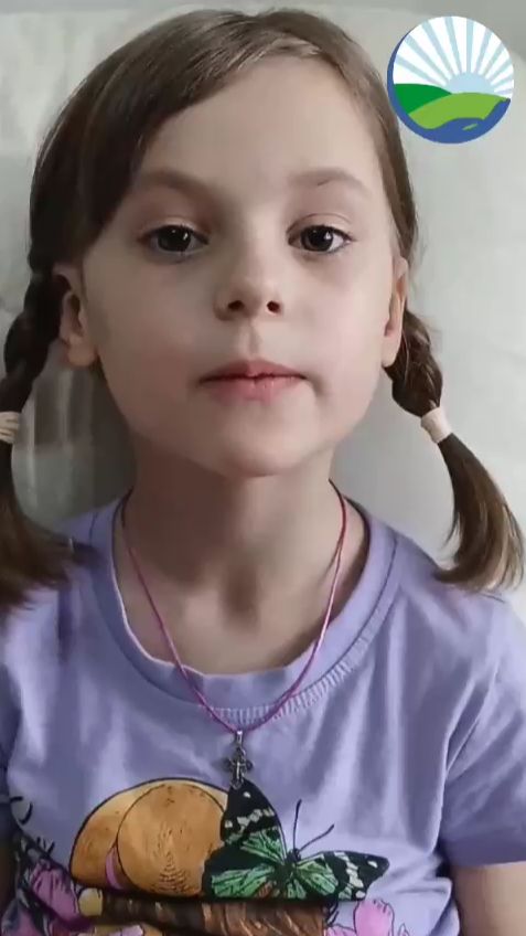 Пасхальное поздравление от девочки Вики бойцам СВО