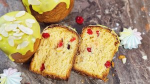 ВСЕГО ЗА 1 ЧАС! Кулич на СЛИВКАХ Без Расстойки Теста! СЛИВОЧНЫЙ Кулич Нежный Сладкий Влажный