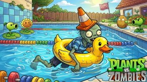Растения против Зомби Гибридная версия v3.9.9 Plants vs. Zombies