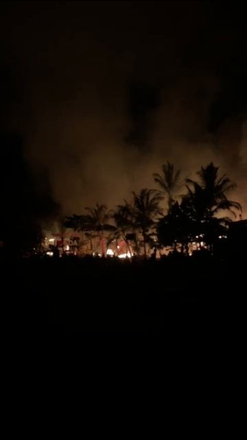 пожар на гоа