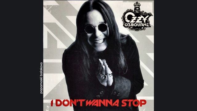 Ozzy Osbourne - I Don`t Wanna Stop, 2007 Black Rain (papamoski balakovo)