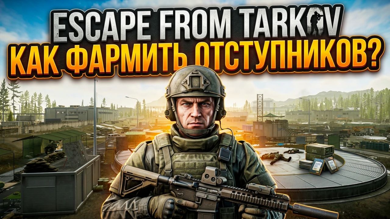КАК ФАРМИТЬ ОТСТУПНИКОВ В ESCAPE FROM TARKOV?
