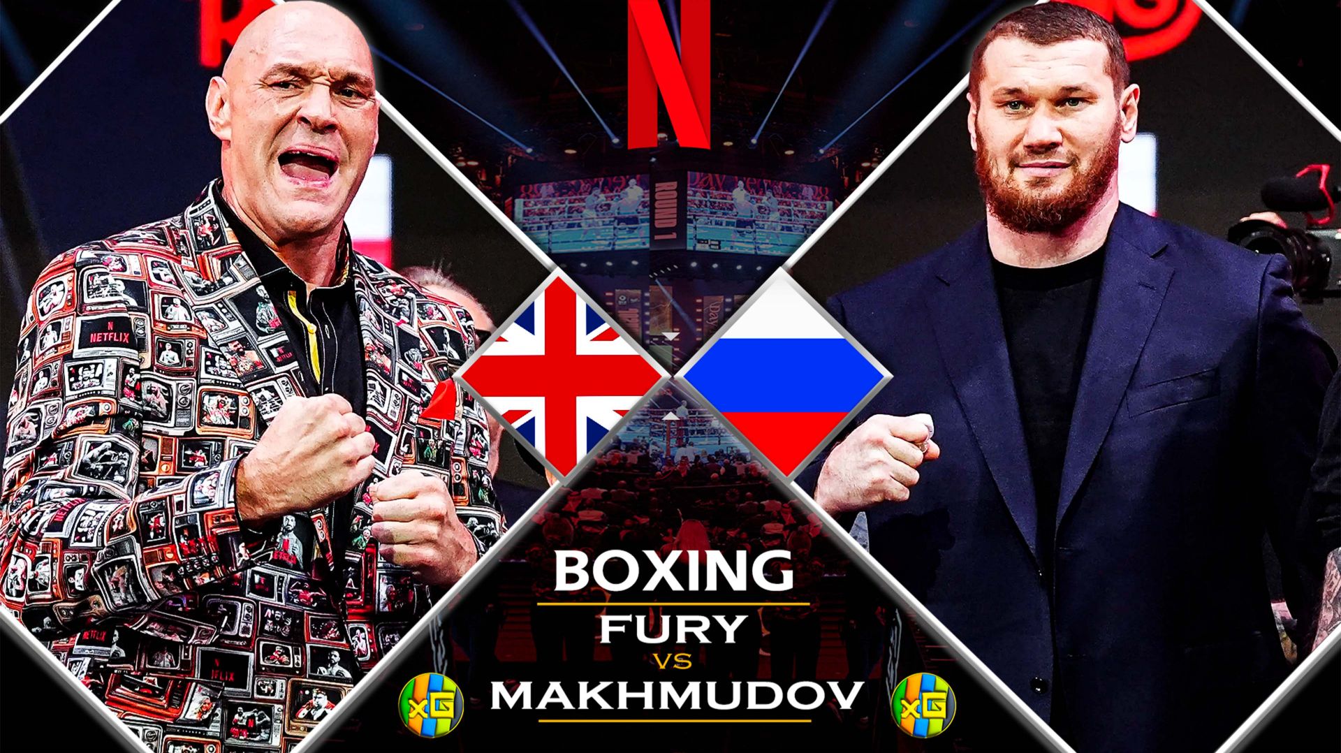 Фьюри - Махмудов | Бокс | 11.04.2026 | Прямая трансляция