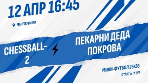 ChessBall-2 - Пекарни Деда Покрова