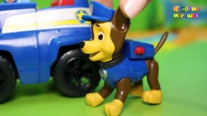 Видео с игрушками щенячий патруль - Потерялся мячик. Видео канала Истории Игрушек