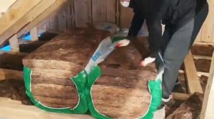 Утепление потолка крыши бани. Часть 4 баня