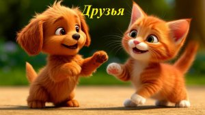 Друзья вместе 🤝. Песенка про дружбу. Хлоп-хлоп, топ-топ. Для малышей