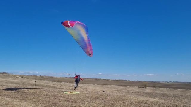 Посадки на параплане в сильный ветер. Парапланеризм. Полёт на параплане.