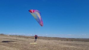 Посадки на параплане в сильный ветер. Парапланеризм. Полёт на параплане.