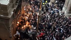 CХОЖДЕНИЕ БЛАГОДАТНОГО ОГНЯ В ИЕРУСАЛИМЕ НА ПРАВОСЛАВНУЮ ПАСХУ  11 АПРЕЛЯ 2026