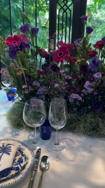 Летняя сервировка.