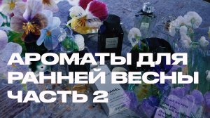 Весенние духи: что носить в марте и апреле 2026? ТОП-5 ароматов. Часть 2