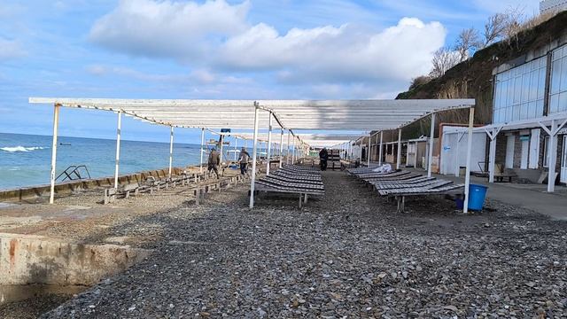 Анапа-прогулка по пляжу, показал вам море и немножко набережную.