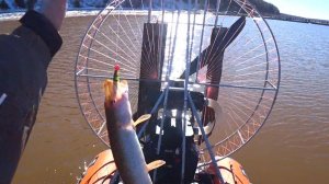 Открытие сезона жидкой воды. Отрыв по щуке.