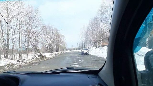 #Автопрогулка. Ледоход на р.Томь.