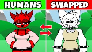 INCREDIBOX SPRUNKI: НОВЫЕ ЛЮДИ 👥 НО ВСЕ ПЕРСОНАЖИ 🔀 ПЕРЕМЕШАНЫ! 🤪🌀