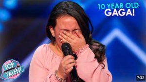 10 Year Old Sings Like Lady Gaga? 😧 The Judges Were Left Speechless!