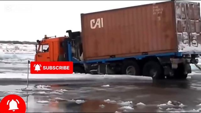 Суровый дальнобой на зимниках севера