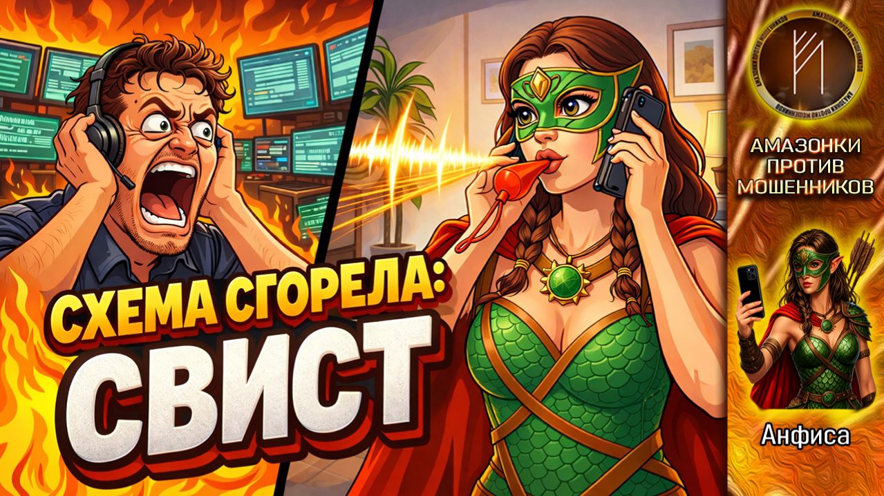 АНФИСА / СВИСТ ПРОТИВ МОШЕННИКОВ / НЕ НА ТУ ПОЗВОНИЛ