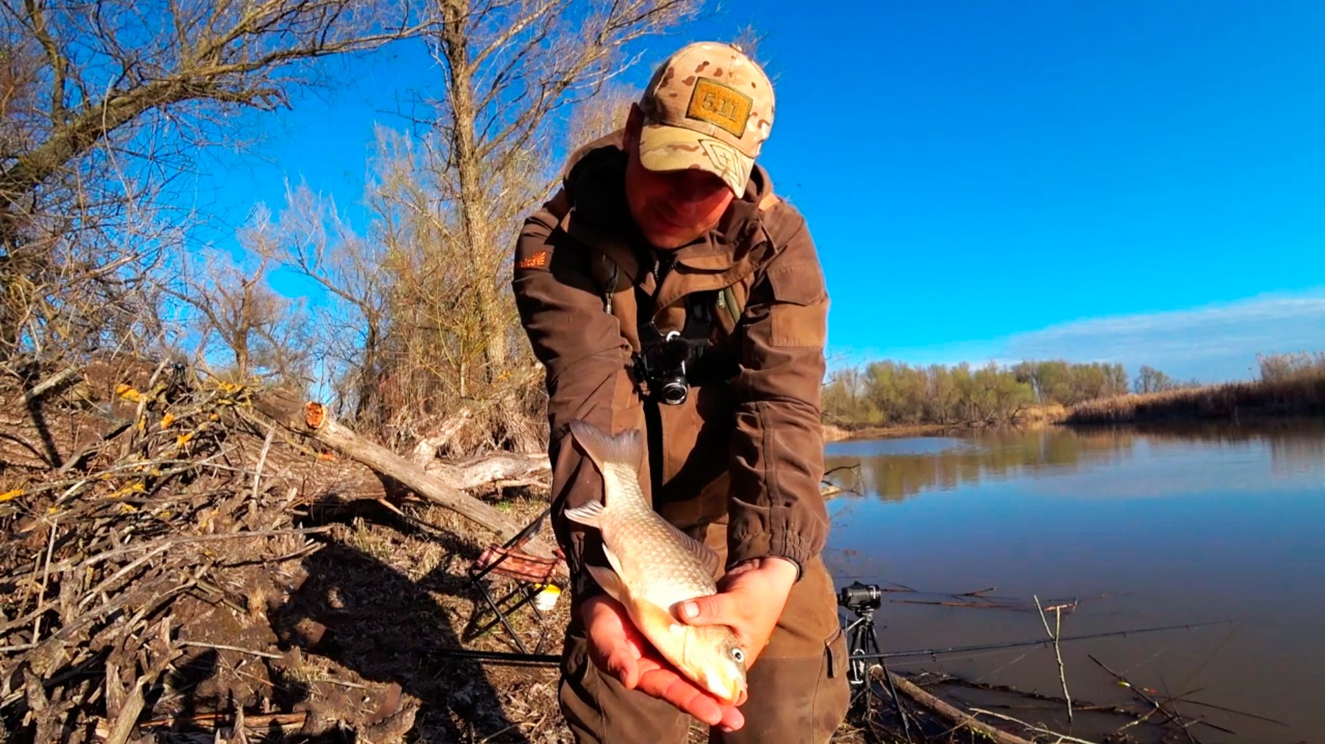 Сердце дикого леса! Удочка гнётся в дугу - сазаны и караси атакуют поплавок без остановки!