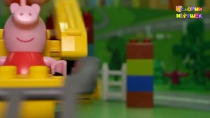 Видео с игрушками про строительные машинки для самых маленьких детей