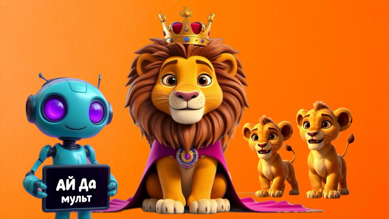 АЙ да мульт - Лев. Мультик про льва для малышей
