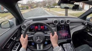 2025 Mercedes GLC 43 AMG - ТЕСТ ДРАЙВ ОТ ПЕРВОГО ЛИЦА
