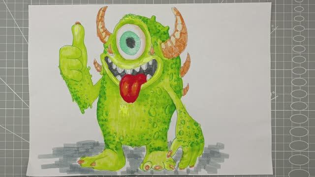 Рисуем Лунашлёпа. 3