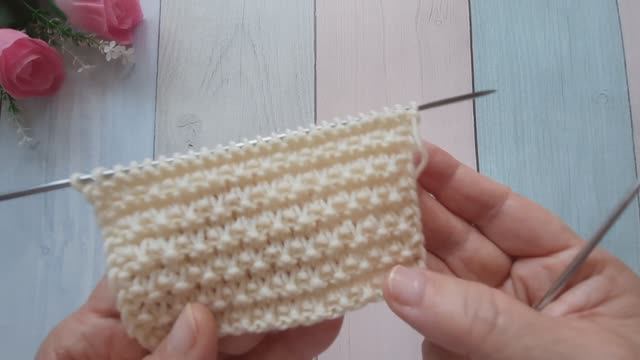 Красивый простой и легкий узор..