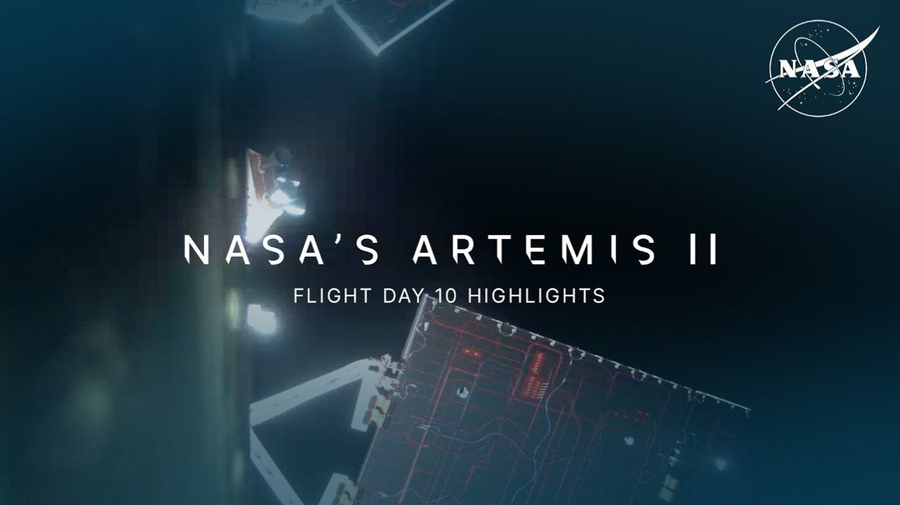 Основные моменты 10-го дня полета миссии «Артемида-II»