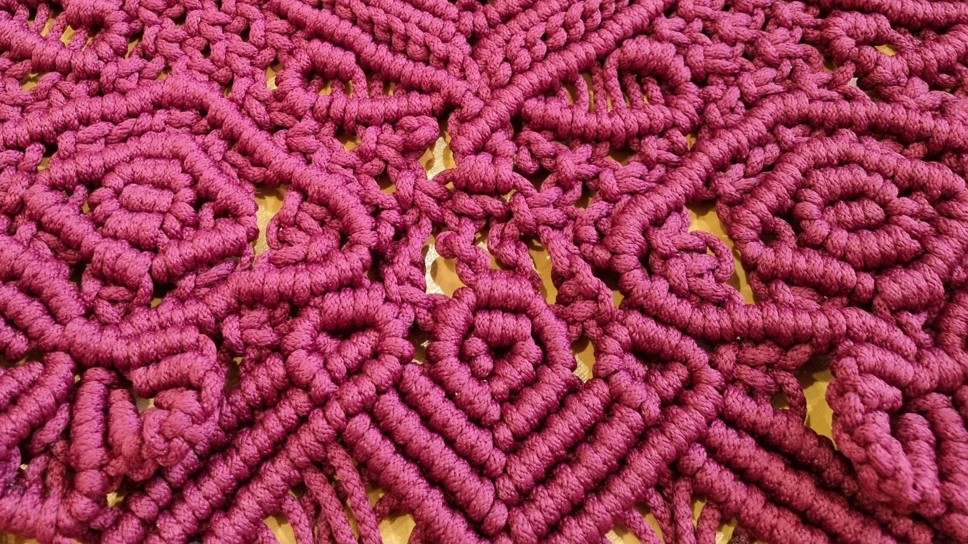 Сердечко макраме