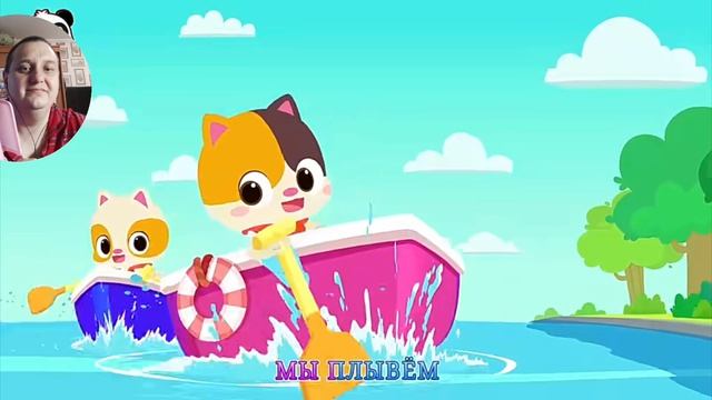 Мими и её семья - Кто быстрее. Мультфильм с моими комментариями