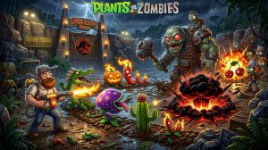 Зомби против растений! Plants vs Zombies ПвЗ PvZ Растения против Зомби Битва прохождение игры