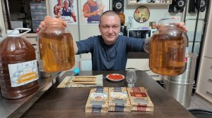 Дегустация настоек | Калинка Малинка | Копченая перцовка | Имбирно лимонная