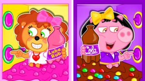 Маша и Леопольд. 1000 волшебных кнопок - Мультик для детей