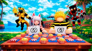 СБЕГИ ОТ ЦУНАМИ 🔥ПОСТАВИЛ САМЫХ КРУТЫХ БРЕЙНРОТОВ ВО ВСЕХ МИНИ-ИГРАХ, Я ПОБЕДИЛ в Escape Tsunami