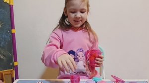 Распаковка игрушечной посуды #для детей