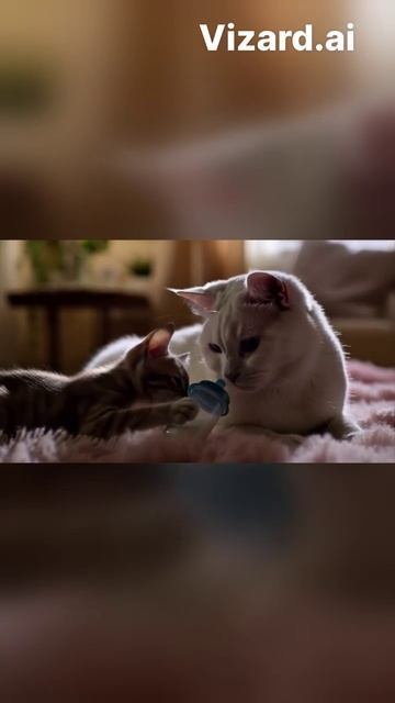 Котята впервые открывают для себя попкорн!