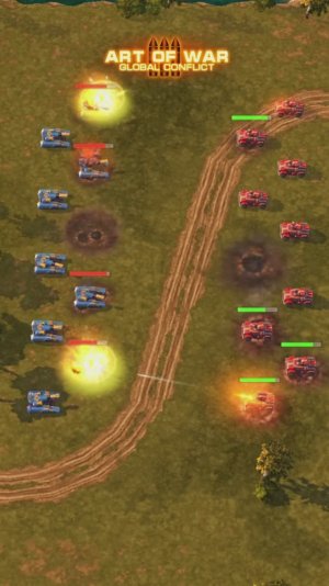 Молот «Катафракт» vs Броненосец «Охотник» (Art of War 3 RTS)