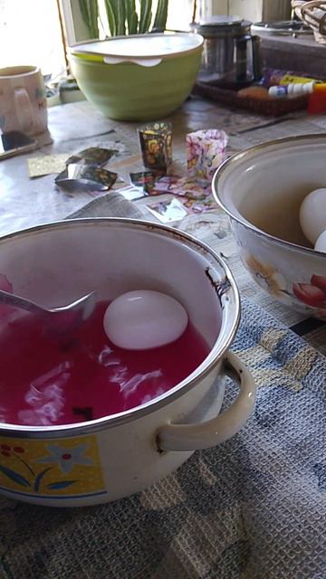 подготовка к Пасхе.