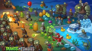 Зомби против растений. Битва Pvz Plants Zombies
