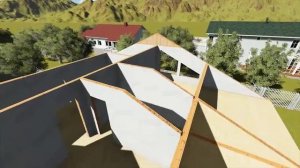 Пошаговая технология строительства каркасного дома в 3D