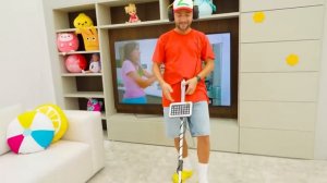 Крис и друзья строят 4 секретные комнаты в одном цвете