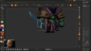 26. Выставляем позу персонажа