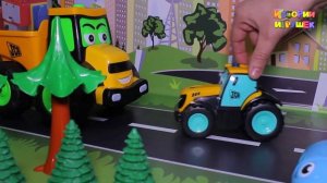 Видео с игрушками про машинки - Прекрасный сад для машинок.